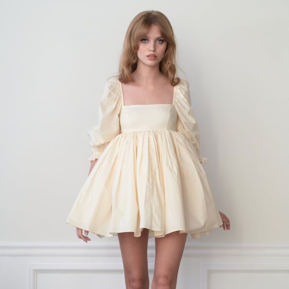 Selkie The Lamb Cottage Puff Dress - Size 3X